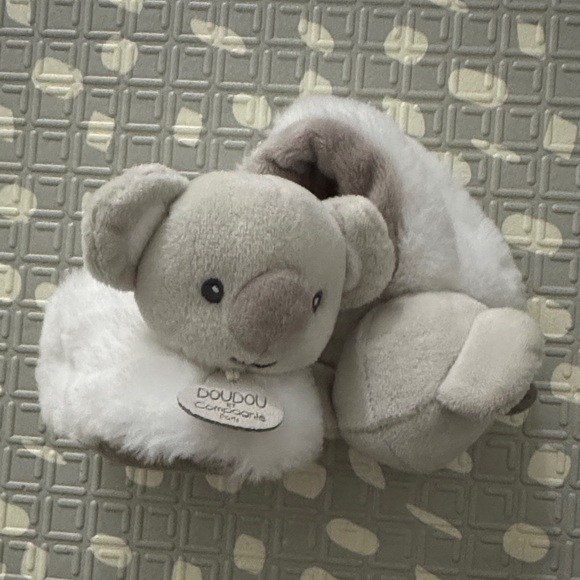 EUC DouDou Koala Plush Slippers - Picture 1 of 4